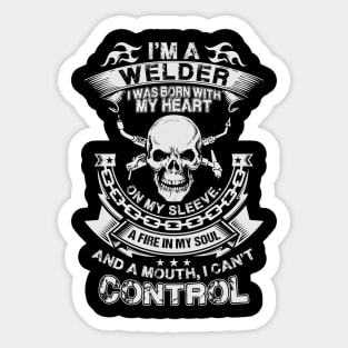 Welder Sticker
